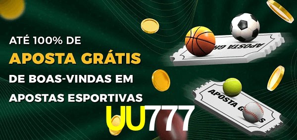 UU777 Ate 100% de Aposta Gratis